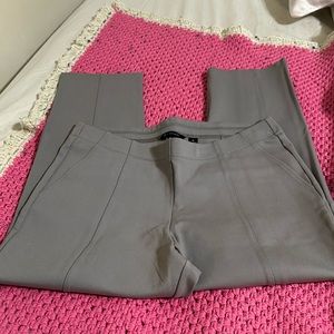 Ladies H by Halston brand new light gray pull on capri slacks.